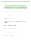 BSC 2085 LAB MIDTERM Exam Questions with Verified Answers