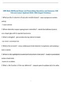 HPD Male GU&sol;Rectal Exam and Prescribing Questions and Answers &lpar;100  &percnt;Score&rpar; Latest Updated 2026 &vert; With Expert Solutions 
