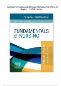 Test bank for Fundamentals of Nursing&comma; 11th Edition by Potter and Perry&comma; covering all 50 chapters&period; It includes hundreds of multiple-choice and multiple-response questions with verified answers and rationales&period;