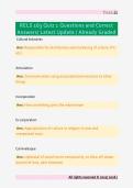 RELS 163 Quiz 1 Questions and Correct  Answers&sol; Latest Update &sol; Already Graded