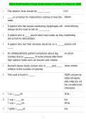 WGU D440 Nutrition Study Guide Solved Correctly To Score A&plus; 2026 