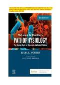 TESTBANK FOR McCance AND HUETHER&rsquo;S PATHOPHYSIOLOGY- The Biological Basis for Diseases in Adults and Children 9th Edition All Chapters Complete Guide 2025-2026&lowbar;compressed &lpar;1&rpar;&period;pdf