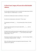 GA Pest Exam Category 41Exam with verified detailed solutions