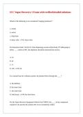 ICC Vapor Recovery 1 Exam with verified detailed solutions