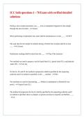 ICC Soils questions 1 &ndash; 70 Exam with verified detailed solutions