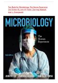 Test Bank for Microbiology&colon; The Human Experience 2nd Edition By John W&period; Foster&semi; Zarrintaj Aliabadi&semi; Joan L&period; Slonczewski Chapter 1 - 27 Complete latest 2026