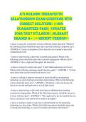 ATI Building Therapeutic Relationships Exam QUESTIONS WITH CORRECT SOLUTIONS&vert;&vert;100&percnt; GUARANTEED PASS&vert;&vert;UPDATED 2026&sol;2027 SYLLABUS&vert;&vert;ALREADY GRADED A&plus;&vert;&vert;<<RECENT VERSION>>