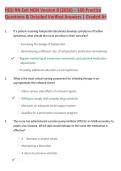 HESI RN Exit NGN Version B &lpar;2026&rpar; &ndash; 160 Practice  Questions & Detailed Verified Answers &vert; Graded A&plus;