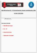 HESI RN Exit Exam &lpar;V1 - V7&rpar; Actual Question &comma;Answers And Rationales&comma; 100&percnt; Verified &vert;2025&sol;2026