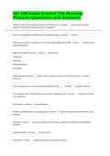 NU 136 exam 3 unit 8 The Nursing Process Questions and Answers&period;