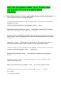 NU 136 Fundamentals Final Exam and All Correct Answers 2025-2026 Update&period;
