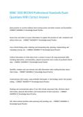BSNC 1020 BCCNM Professional Standards Exam Questions With Correct Answers&period;