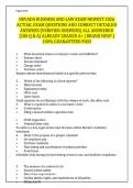 NEVADA BUSINESS AND LAW EXAM NEWEST 2026 ACTUAL EXAM QUESTIONS AND CORRECT DETAILED ANSWERS &lpar;VERIFIED ANSWERS&rpar; ALL ANSWERED &lbrace;100 Q & A&rcub; ALREADY GRADED A&plus; &vert; BRAND NEW&excl; &vert; 100&percnt; GUARANTEED PASS