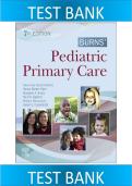 Test Bank For Burns Pediatric Primary Care 7th Edition Maaks&comma; Starr&comma; Brady&comma; Gaylord&comma; Driessnack&comma; Duderstadt