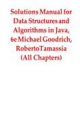 Solutions Manual&colon; Data Structures and Algorithms in Java &lpar;6th Edition&rpar; &ndash; Michael T&period; Goodrich & Roberto Tamassia