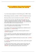 TEXAS CVO &lpar;COMMERCIAL VEHICLE OPERATION&rpar; KNOWLEDGE REAL QUESTIONS WITH ANSWERS - 2026 - EXAM PREP