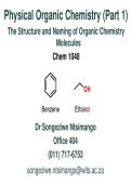 More Physical Organics&excl;