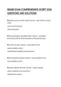 NDAEB EXAM COMPREHENSIVE SCRIPT 2026 QUESTIONS AND SOLUTIONS