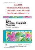 Medical-Surgical Nursing 4th Edition Test Bank &lpar;ISBN 978-0323608442&rpar; &ndash; Holly K&period; Stromberg &vert; Complete Exam Questions & Verified Answers &vert; 2026 Nursing Exam Prep PDF
