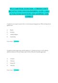 WGU D488 FINAL EXAM D488 &ndash; CYBERSECURITY ARCHITECTURE AND ENGINEERING &lpar;CASP&plus;&rpar; 2026 &sol; ACTUAL EXAM QUESTIONS AND ANSWERS &sol;100&percnt; CORRECT