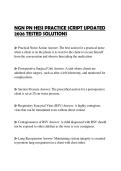 NGN PN HESI PRACTICE SCRIPT UPDATED 2026 TESTED SOLUTIONS