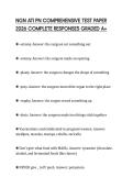 NGN ATI PN COMPREHENSIVE TEST PAPER 2026 COMPLETE RESPONSES GRADED A&plus;