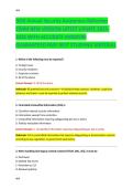 DOD Annual Security Awareness Refresher  EXAM NEW VERSION LATEST UPDATE 2025- 2026 WITH ACCURATE ANSWERS  GUARANTEED PASS BEST STUDYING MATERIAL 