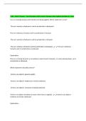 C165 - Unit 2 Physics &ndash; Test Questions with Correct Answers New Update