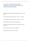 AT202 EXAM 1 REVIEW EXTRA &lpar;NOT BONUS QUESTIONS&rpar; &vert; QUESTIONS AND ANSWERS &vert; 2026 UPDATE &vert; RATED 100&percnt; CORRECT