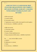 ASME SECTION 9 CLOSED BOOK PREP EXAM 2026 100 QUESTIONS AND CORRECT DETAILED ANSWERS ALREADY A GRADED WITH EXPERT FEEDBACK &vert;NEW AND REVISED