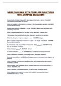 NEIEP 300 EXAM WITH COMPLETE SOLUTIONS 100&percnt; VERIFIED 2026-2027&excl;&excl;