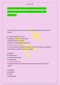 OB-PEDS FISDAP&ast;2026 QUESTIONS LATEST EXAM  SOLVED  QUESTIONS & ANSWERS VERIFIED 100&percnt;   GRADED A&plus; 