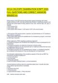 HCCA CHC&sol;CHPC EXAMINATION SCRIPT 2026  FULL QUESTIONS AND CORRECT ANSWERS  GRADED A&plus; 
