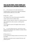 HCA 100 RAI FINAL STUDY GUIDE 2026  QUESTIONS WITH ANSWERS GRADED A&plus; 