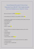 General Structural Pest control 7a Newest Exam  Preparation Newest 2026-2027  With Complete Questions  And Correct Detailed Answers &vert; Brand New Version
