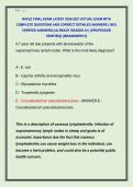 NAVLE FINAL EXAM LATEST 2026-2027 ACTUAL EXAM WITH  COMPLETE QUESTIONS AND CORRECT DETAILED ANSWERS &lpar;100&percnt;  VERIFIED ANSWERS&rpar; &vert;ALREADY GRADED A&plus;&vert; &vert;&vert;PROFESSOR  VERIFIED&vert;&vert; &vert;&vert;BRANDNEW&excl;&excl;&excl;&vert;&vert; 