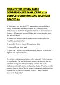 NGR 6172 TEST 1 STUDY GUIDE COMPREHENSIVE EXAM SCRIPT 2026 COMPLETE QUESTIONS AND SOLUTIONS GRADED A&plus;