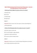WGU C785 Biochemistry Complete Exam Bundle &lpar;Exam 1&comma; Exam 2 & Final Practice&rpar;&colon; 270 Accurate & Verified Questions with Detailed Answers to Help You Pass the Actual Exam