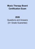 Music Therapy Board Certification Exam 2026 &vert; CBMT Study Guide & Practice Questions