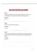 AMLS EXAM QUESTIONS AND ANSWERS