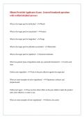 Illinois Pesticide Applicator Exam - General Standards questions with verified detailed answers