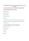 NUR 242 Med&sol;Surg Complete Exam & Study Bundle &lpar;Exam 1&comma; Exam 2&comma; Exam 3&comma; Unit 9 EKG & Fluid&sol;Electrolyte Review&rpar;&colon; Accurate & Verified Questions&comma; Answers & Study Notes to Help You Pass with Confidence