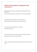NJDEP 7a pesticide applicator training questions with verified answers