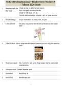 HCR 240 Pathophysiology - Final review &lpar;Modules 4 - 7&rpar; Exam 2026 Guide