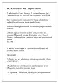BIO 99 &num;2 Questions With Complete Solutions