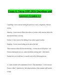 Exam 4&colon; Nursa 1105 2026 Questions and Answers Graded A&plus;
