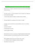 CRSS EXAM Questions with Correct Answers 100&percnt; Verified