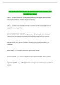 RSS Certification Exam Study Guide Questions with Correct Answers 100&percnt;  Verified 