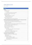 Voordeelbundel Samenvatting - Oncobiologie &lpar;Research Track - deel Prof&period; D&period; Dierickx & Prof&period; J&period; Cools&rpar;