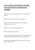 NM LP-5 INSTALLATION SERVICE AND REPAIR EXAM 2026 PRACTICE QUESTIONS AND ANSWERS